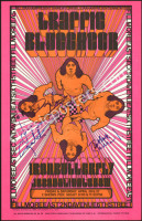 Band-Signed Fillmore East Traffic Poster