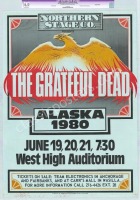 Scarce AOR 4.140 Grateful Dead Alaska Poster