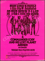1974 New Riders of the Purple Sage Poster