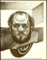 Jim Franklin Self Portrait Handbill