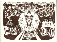 Scarce 1970 Pink Floyd San Diego Handbill