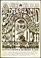 Signed Original FD-12 Grateful Dead Poster