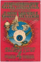 Gorgeous original BG-105 Jimi Hendrix Poster