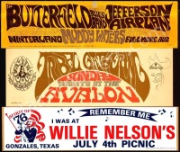 Three Bumper Stickers and Handbills