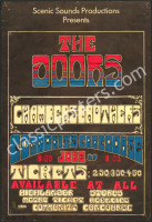 Rare 1968 The Doors San Diego Poster
