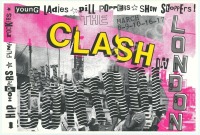 1984 The Clash London Poster