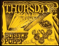 Uncommon Bubble Puppy Vulcan Gas Handbill