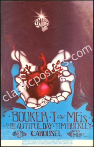 Booker T. & the MG's Carousel Ballroom Poster
