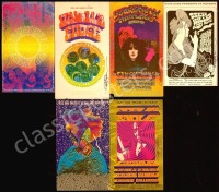 Five Signed Grande Ballroom Postcards