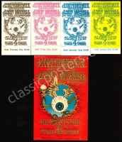 Popular BG-105 Jimi Hendrix Postcard and Ticket Set