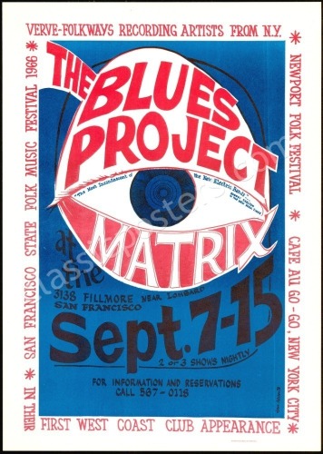 AOR 2.122 Blues Project Matrix Poster