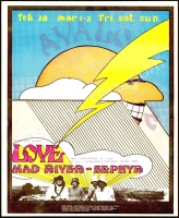 Scarce AOR 2.28 Avalon Ballroom Poster