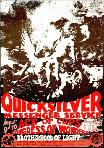 Gorgeous Quicksilver Messenger Service Sound Factory Poster