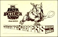 1970 Iron Butterfly Denver Poster