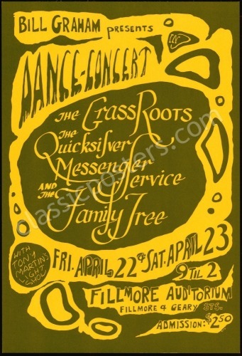 Gorgeous Original BG-0 Grass Roots Poster