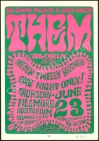 Refined Signed Original BG-12 Van Morrison Poster