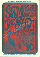 Original Signed BG-22 Sam the Sham Poster