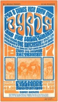 Signed Second Print BG-28 The Byrds Poster
