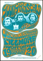 Original Signed BG-24 The Young Rascals Poster