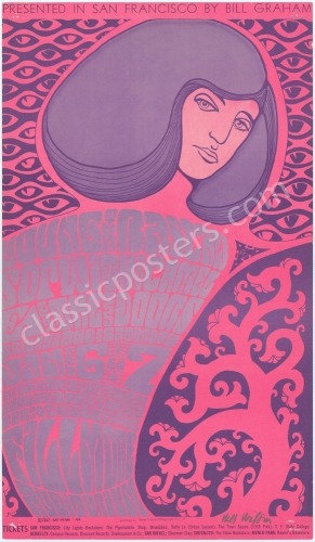 Signed Original BG-44 The Doors Poster