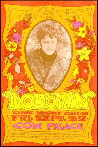 Superb Original BG-86 Donovan Poster