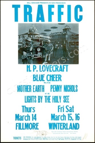 Signed First Print BG-111 Traffic Poster