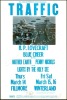 Signed First Print BG-111 Traffic Poster