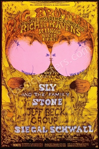 Another Two Signed Bill Graham Posters