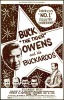 Original BG-140A Buck Owens Poster