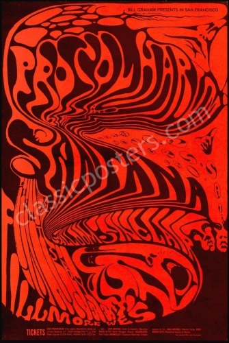 Two Beautiful Signed Posters from The Fillmore