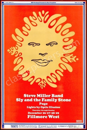Two Wes Wilson-Signed Posters
