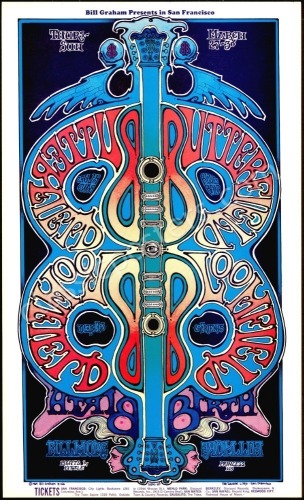 Two Colorful Bill Graham Posters