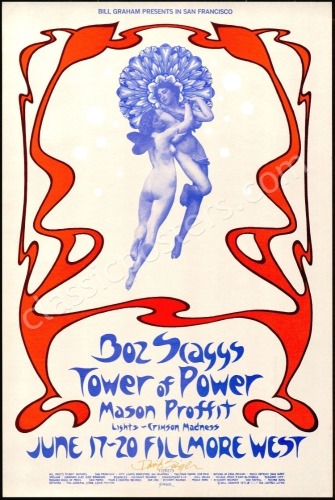 A Final Pair of Signed Posters from The Fillmore