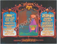 Gorgeous Signed BG-133 Double Fillmore Poster