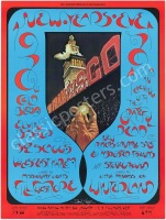 Signed BG-263 Grateful Dead New Year&rsquo;s Poster