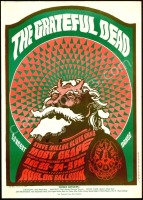 Popular Original FD-40 Grateful Dead Poster
