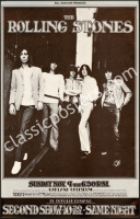 Second Print BG-201 Rolling Stones Poster