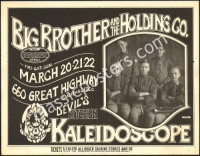 Scarce Big Brother & The Holding Company Great Highway Handbill