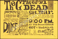 Ultra-Rare 1966 Grateful Dead Acid Test Handbill