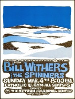 Charming 1973 The Spinners Poster