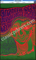 Superlative Original BG-45 Grateful Dead Poster