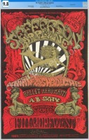 Mint Signed BG-142 Jefferson Airplane Poster