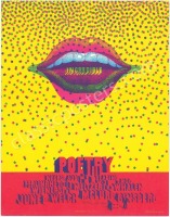 Michael McClure-Signed NR-24 Poetry Poster