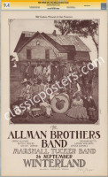 Extraordinary Signed 1973 Allman Brothers Variant Poster