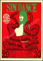 Signed FD-6 Sin Dance Poster