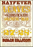 Gorgeous Signed Original FD-10 Grateful Dead Poster