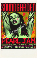 "Holy Grail" 1992 Frank Kozik Pearl Jam Poster