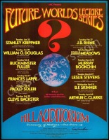 Signed Future Worlds Lecture Series Poster