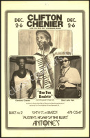 Scarce Clifton Chenier Antones Poster