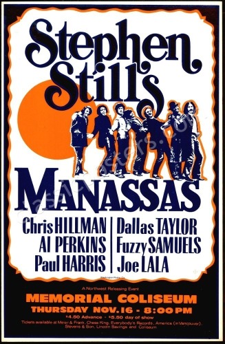 Scarce Manassas Portland Poster